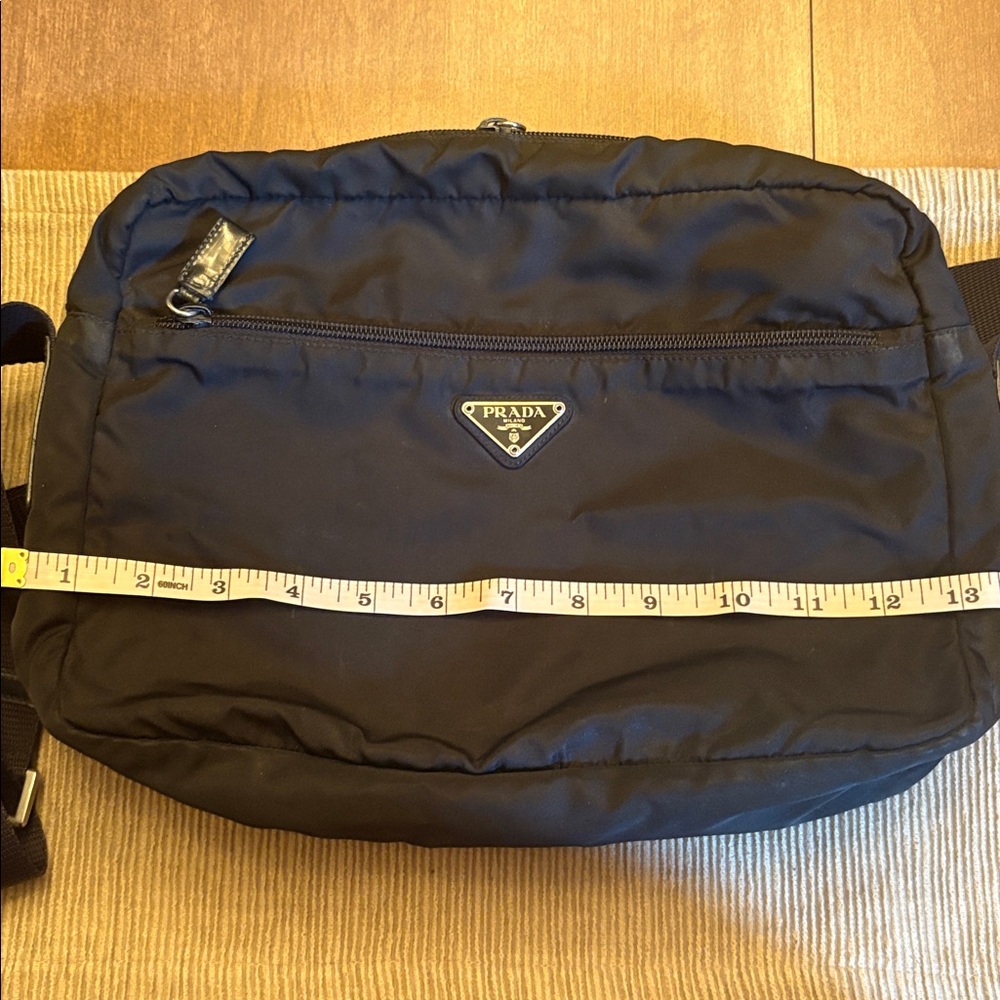 Prada Black Nylon Messenger Bag - Picture 10 of 10